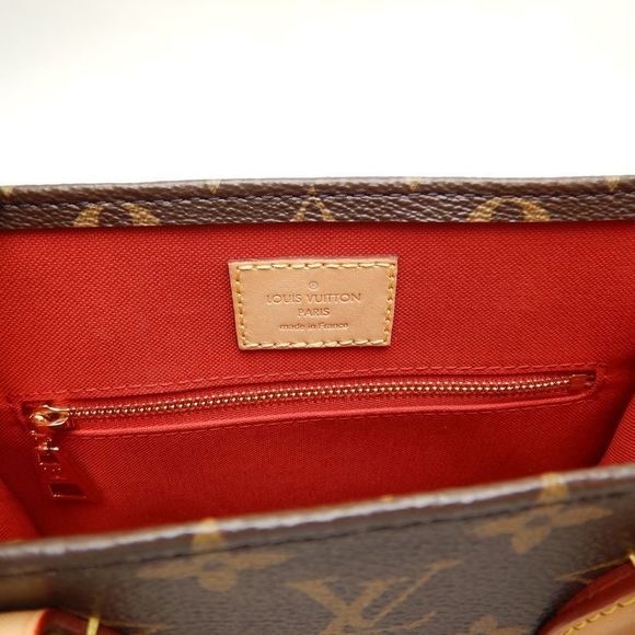 Louis Vuitton Monogram Sac Plat BB Handbag Brown - Picture 8 of 8